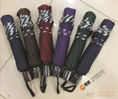 昆明廣告傘定制 一站式采購自動折疊傘與禮品雨傘印字服務